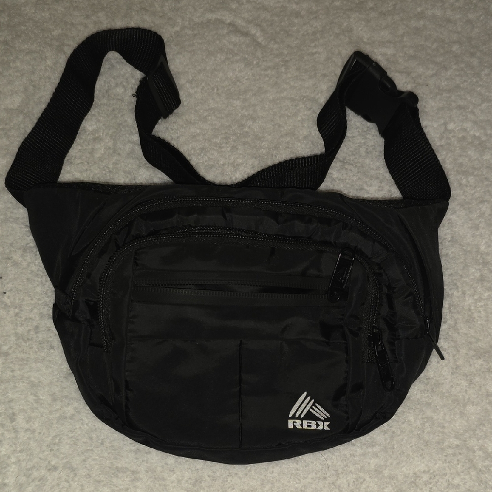 RBX Black Belt Bag Durable and Stylish